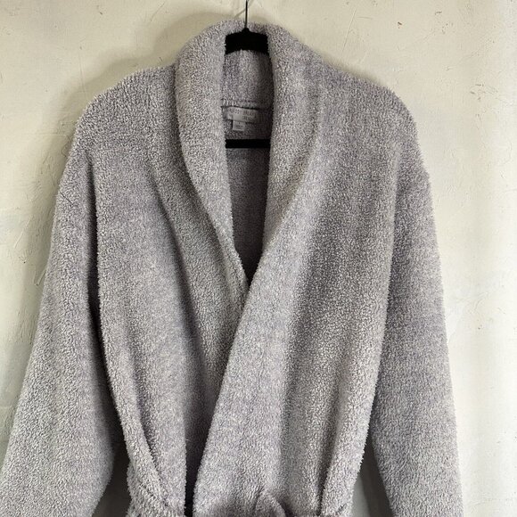 Barefoot Dreams Cozy Chic Robe Size 1 Lilac Purple Soft Warmth Cover Tie Small - Picture 2 of 12